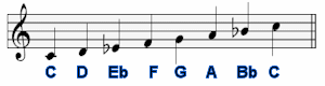 C Dorian A String